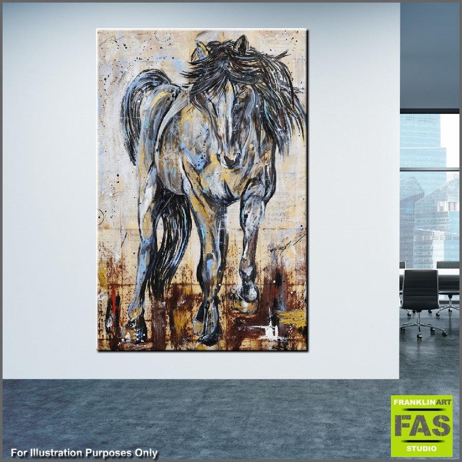 Inspiring Book Club Horse Figurine - Perfect for Home Decor, Office Desk, and Gift Ideas