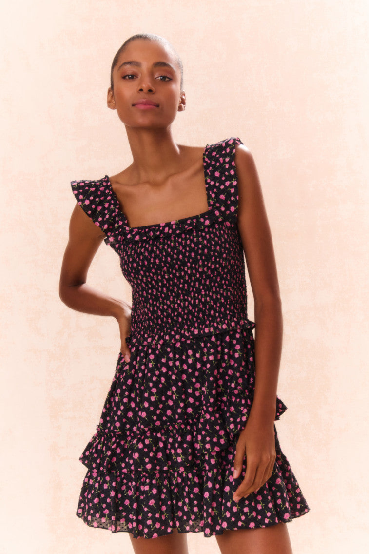 Elegant Aline Cotton Floral Dress for Women | Summer Casual & Party Wear | Perfect for Beach, Wedding & Date Night