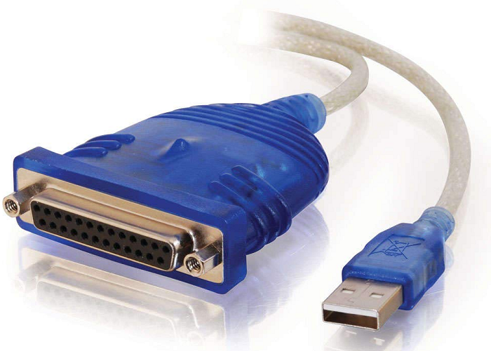 C2G 6ft USB to DB25 Parallel Printer Cable - High-Speed Data Transfer for Legacy Printers, Scanners & POS Systems - Perfect for Office, Retail & Industrial Use