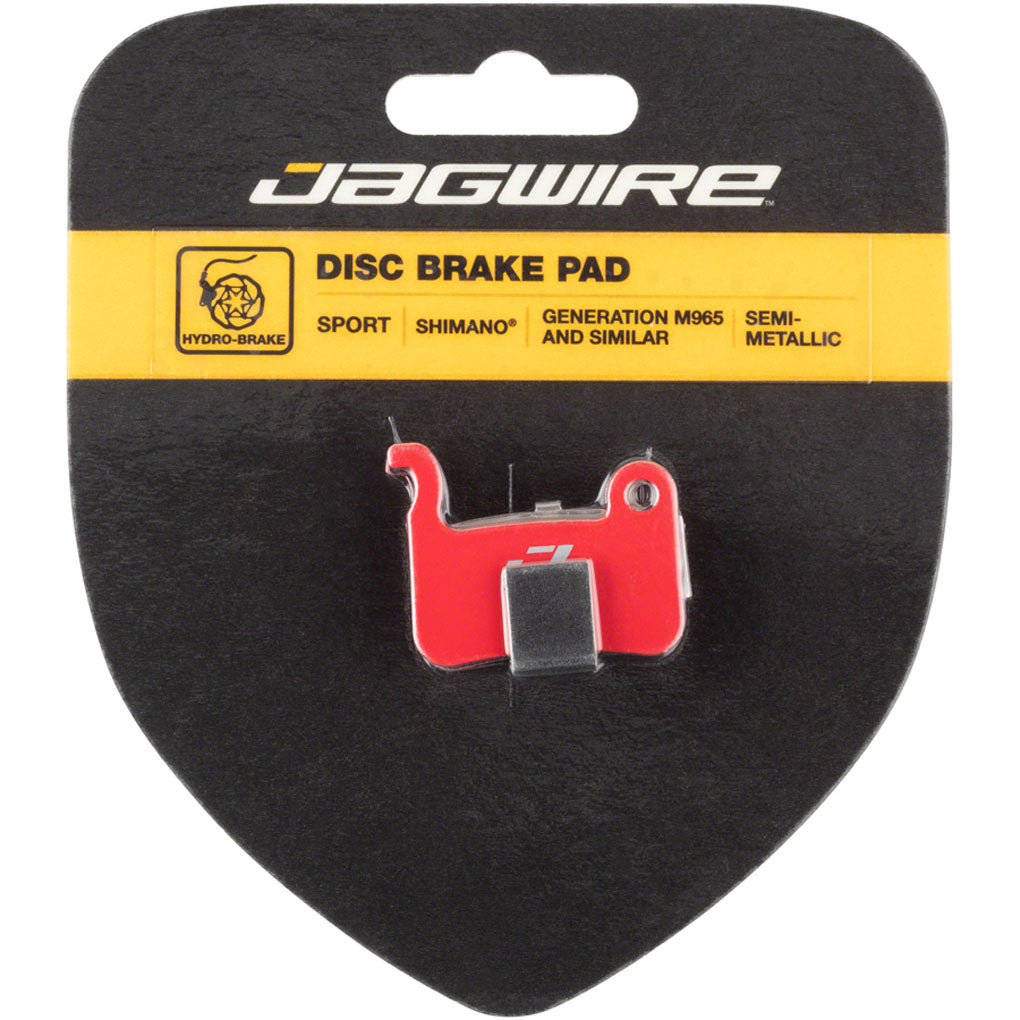 Jagwire Sport Semi-Metallic Disc Brake Pads - Compatible with Shimano XTR M965/M966/M975 - High-Performance Braking for Mountain Biking & Cycling Adventures
