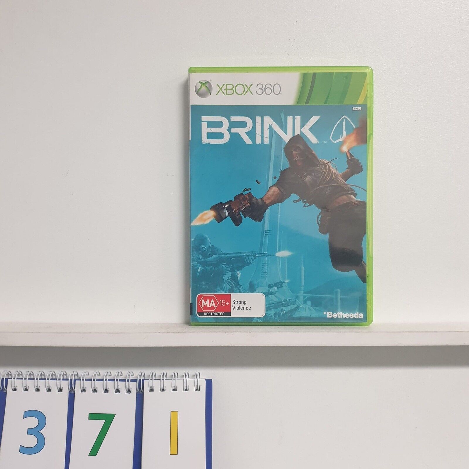 Brink Xbox 360 Game with Manual - PAL Version - Perfect for Multiplayer FPS Action & Collector's Edition
