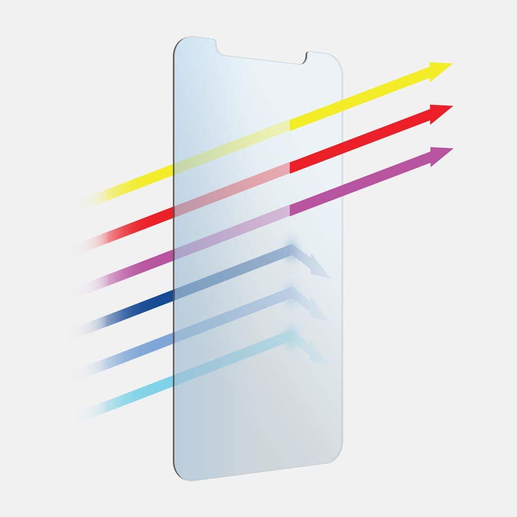 BodyGuardz Pure 2 Blue Light Screen Protector for iPhone 12 Mini - Eye Protection for Digital Use
