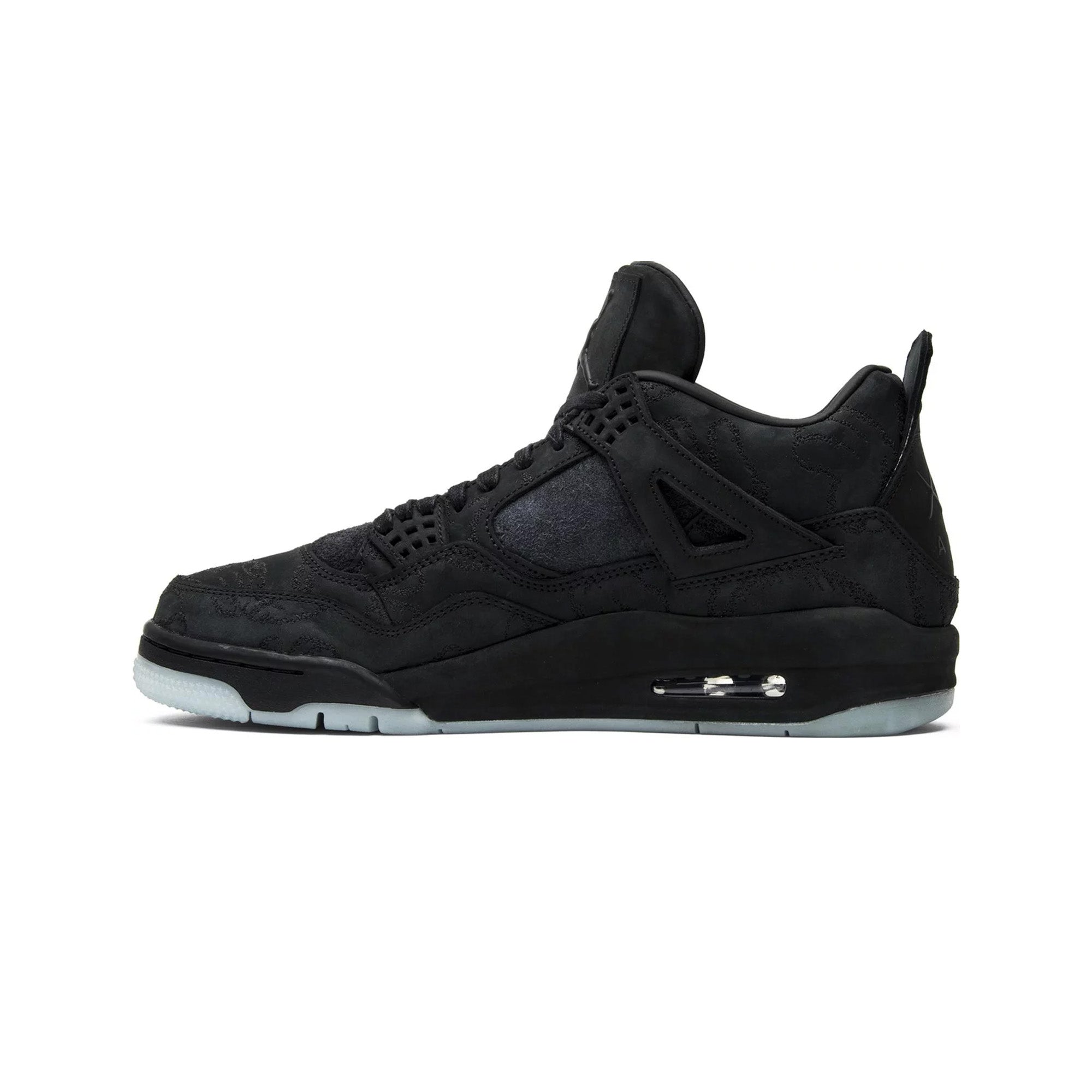 Air Jordan 4 Retro 'Kaws Black' Sneakers (2017) - Men's Limited Edition Basketball Shoes for Streetwear & Sneaker Collectors