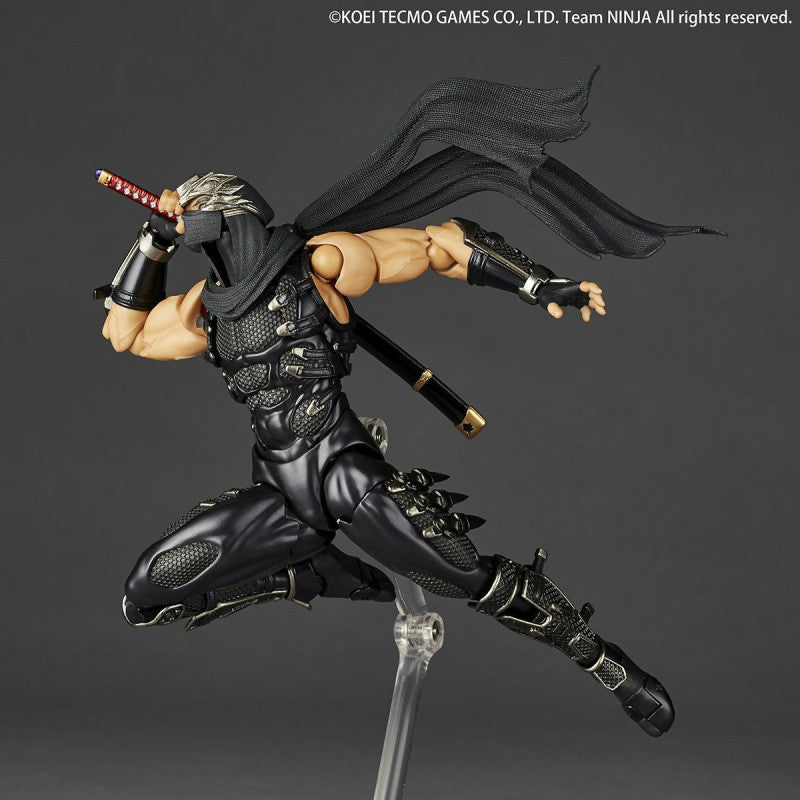 Amazing Yamaguchi Revoltech Ryu Hayabusa Action Figure - Ninja Gaiden NR052 Collectible Toy for Display & Gaming Enthusiasts