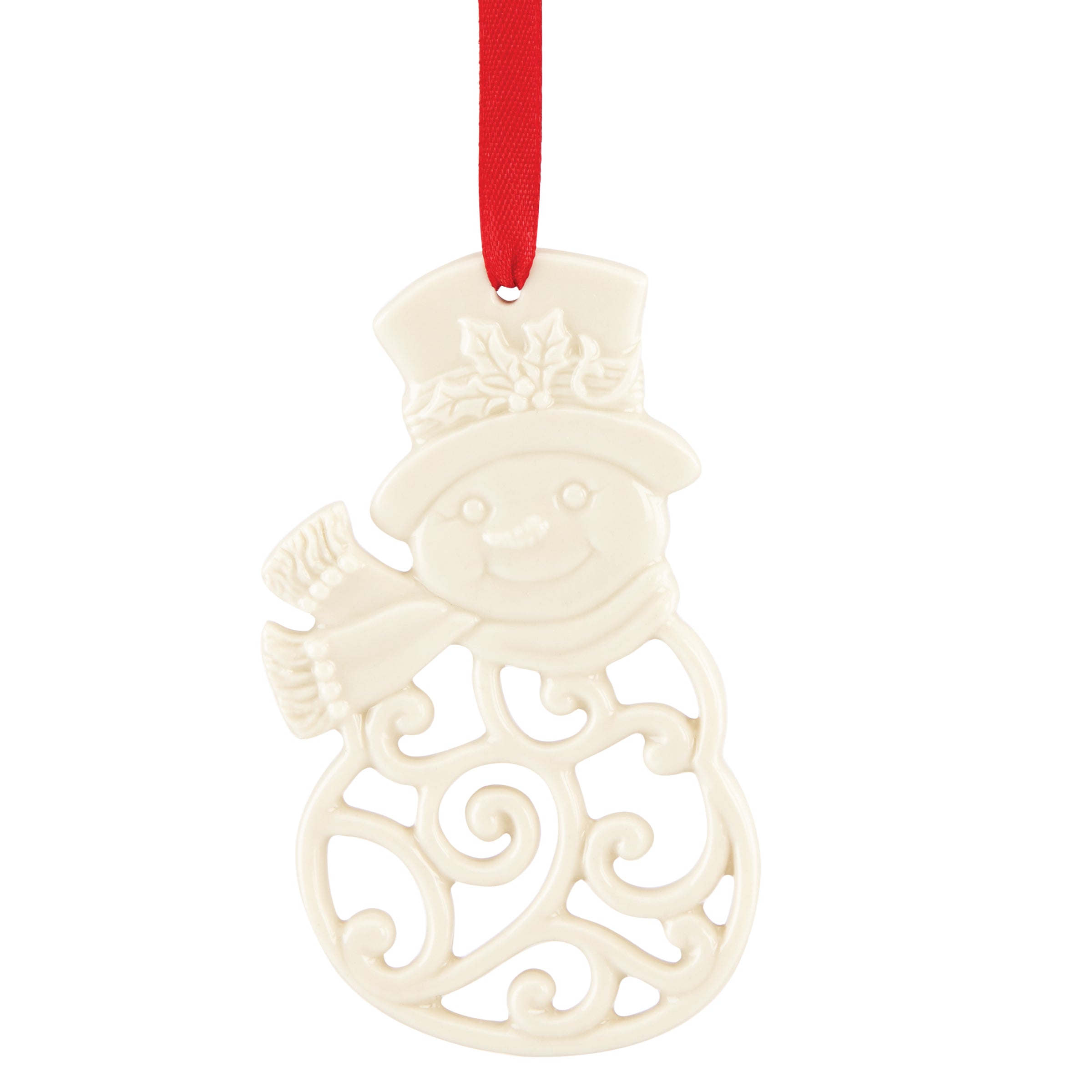 Snowman Charm Ornament - Christmas Tree Decorations for Holiday, Winter & Xmas Decor - Perfect for Home, Office & Gift Giving