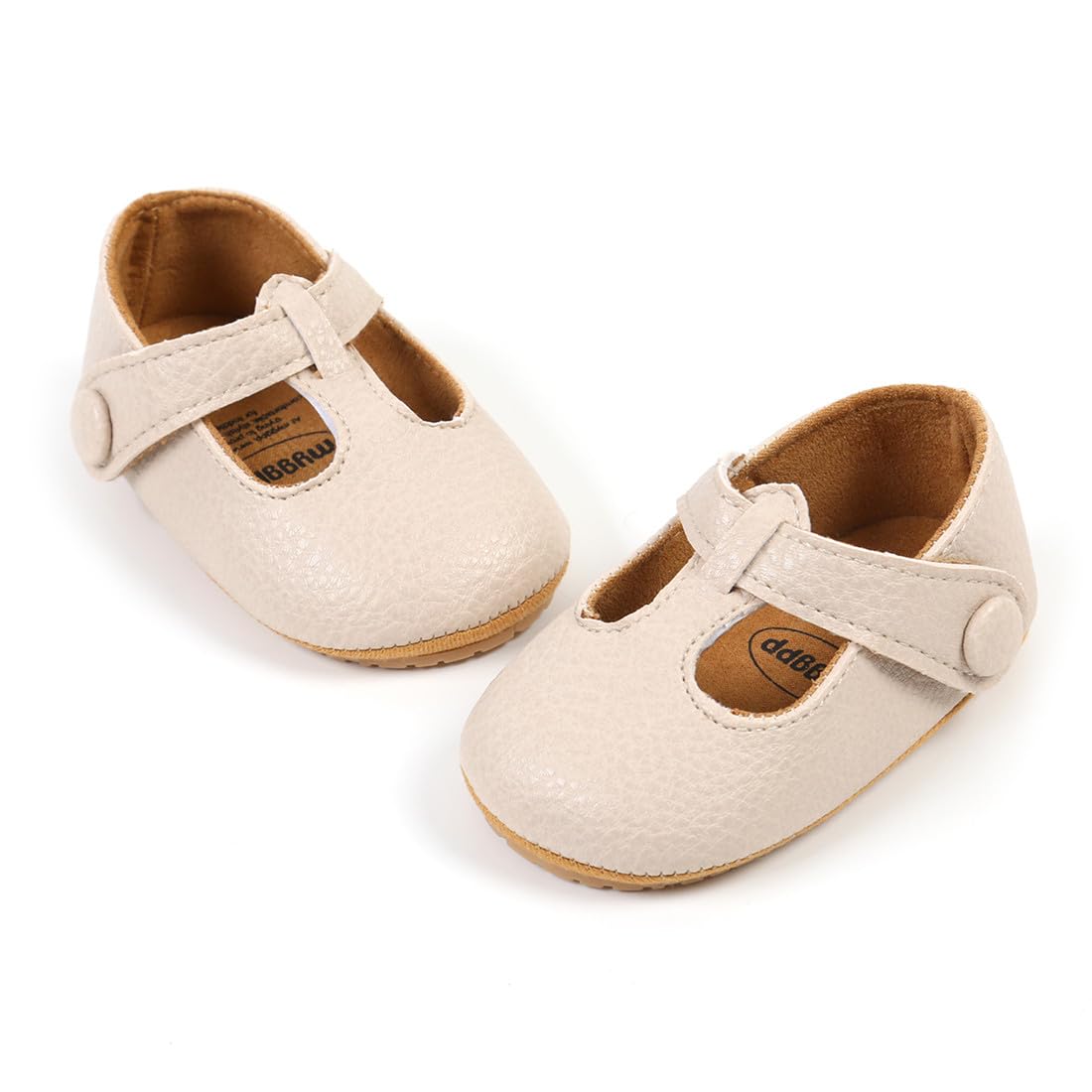Baby Girls Soft Sole Mary Jane Shoes for Infant Toddler - First Walkers, Prewalkers, Crib Shoes - Comfortable Flat Princess Shoes for Wedding, Party & Special Occasions
