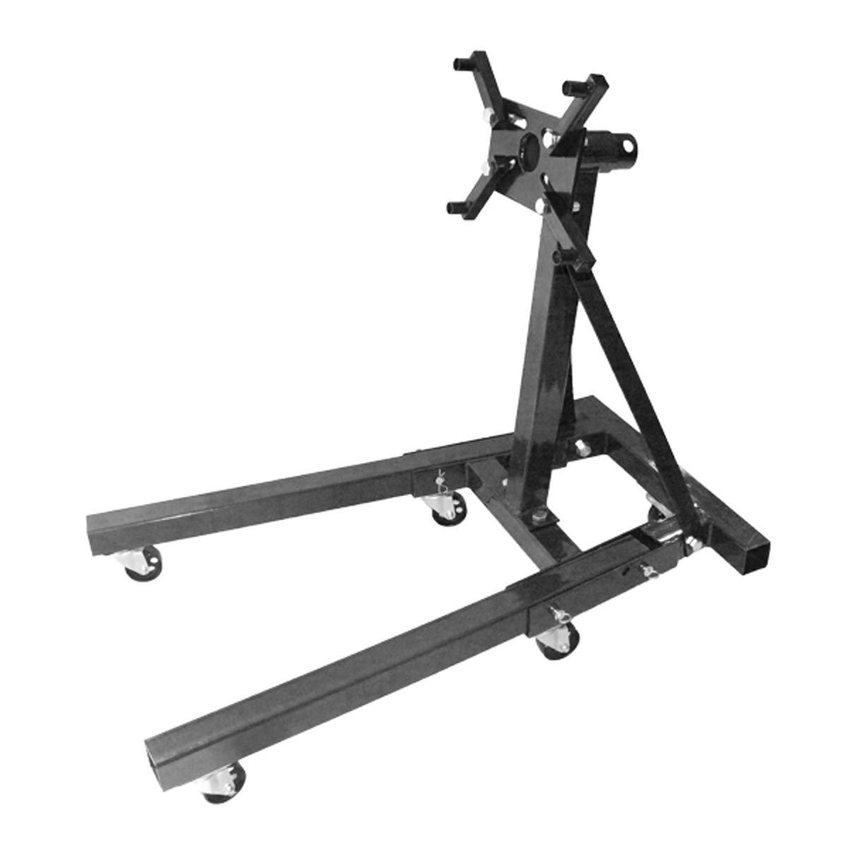 Wimmer 2000 Lbs Heavy Duty Engine Stand - 360° Rotating Head Motor Stand for Automotive Repair, Engine Rebuilding & Maintenance - Perfect for Mechanics, DIY Enthusiasts & Car Workshops