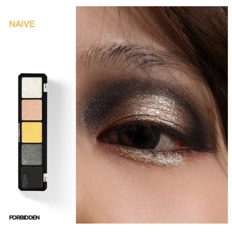ODDITY Unnamed Ashes Series 5-Color Eyeshadow Palette - Long Lasting Pigmented Matte & Shimmer Eyeshadows for Day to Night Makeup Looks | Perfect for Parties, Date Nights & Special Occasions
