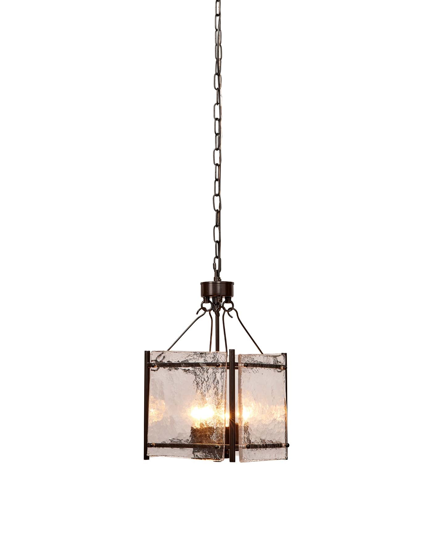 Glenn Square Chandelier - Modern Crystal Ceiling Light Fixture for Dining Room, Living Room & Bedroom | Elegant Home Lighting Decor