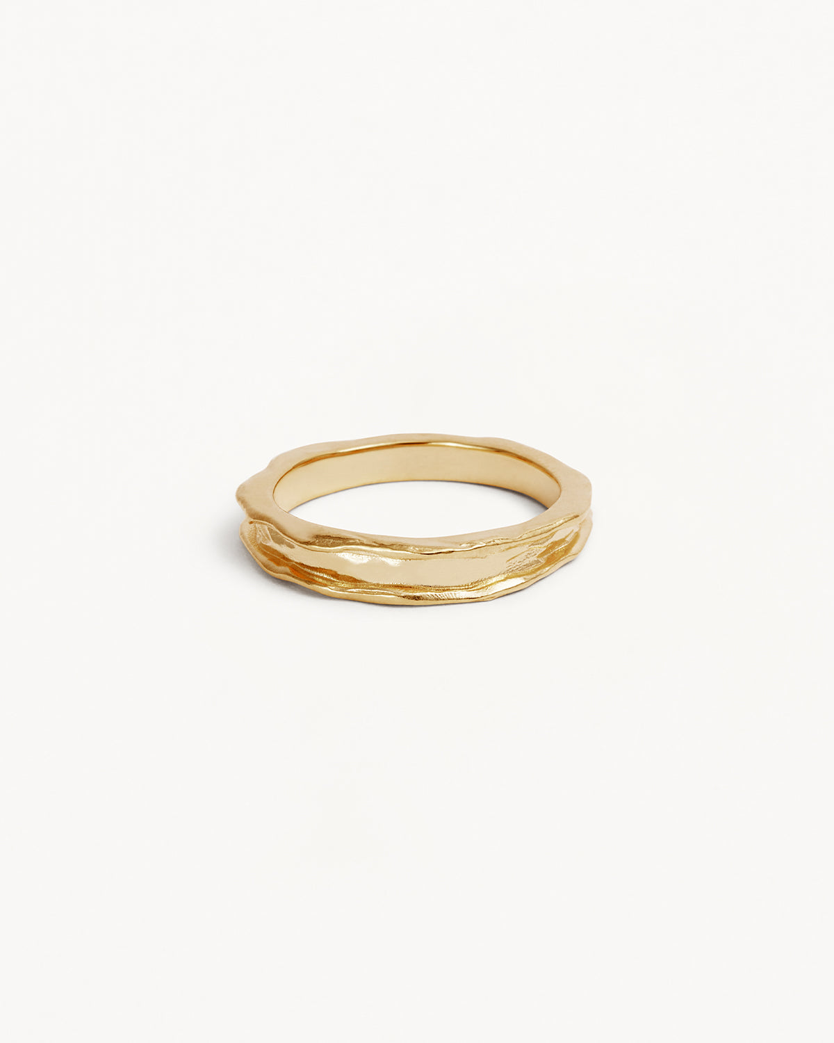 18K Gold Vermeil Underwater Sea Ring - Elegant Ocean-Inspired Jewelry for Women, Perfect for Beach Weddings, Diving, and Marine-Themed Events