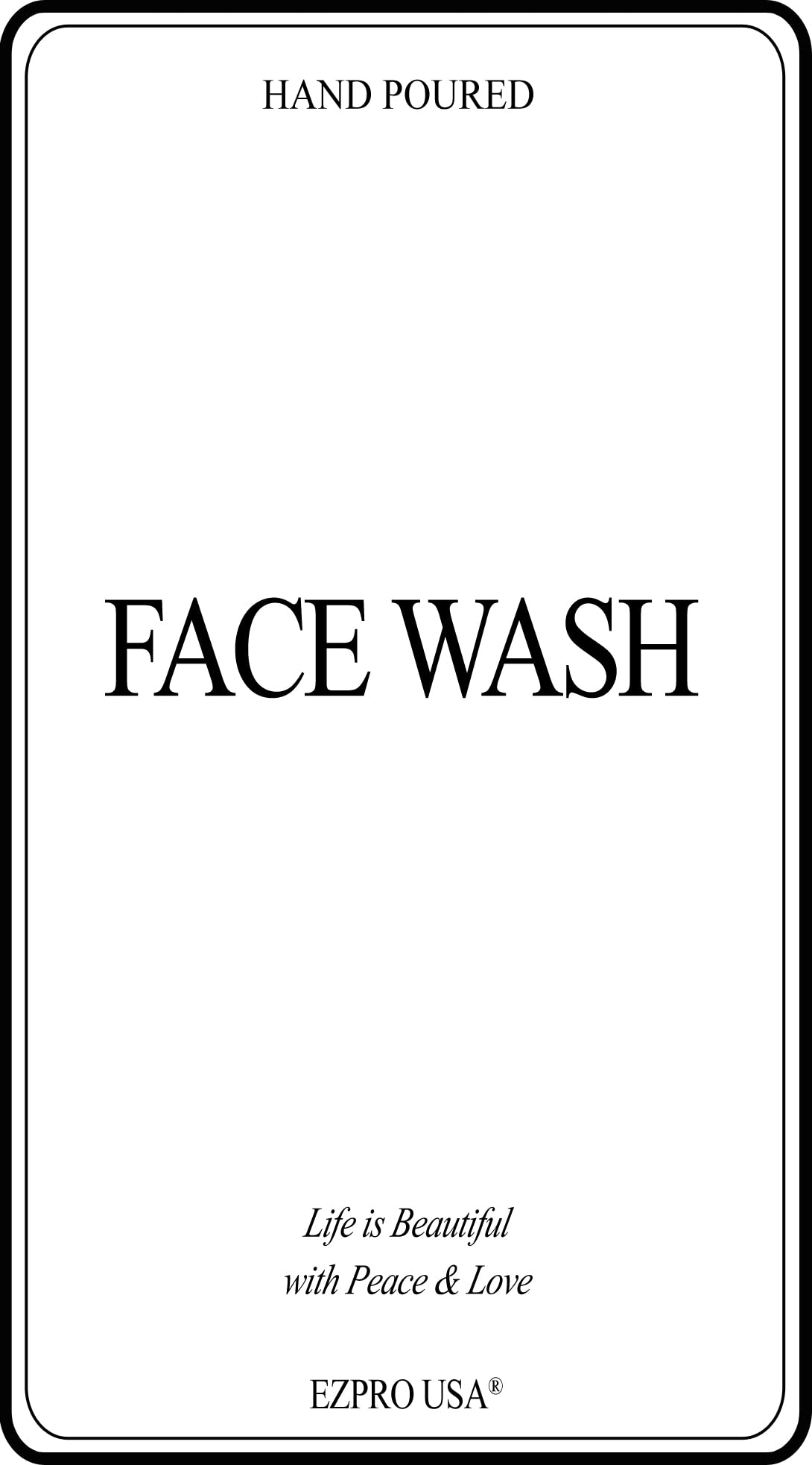 Waterproof Bottle Label Stickers for Hand Soap Dispensers, Plastic & Glass Containers - Bathroom, Shower, Dish, Lotion, Shampoo & Conditioner Bottles (1 Sheet) - Perfect for Home Organization & DIY Decoration