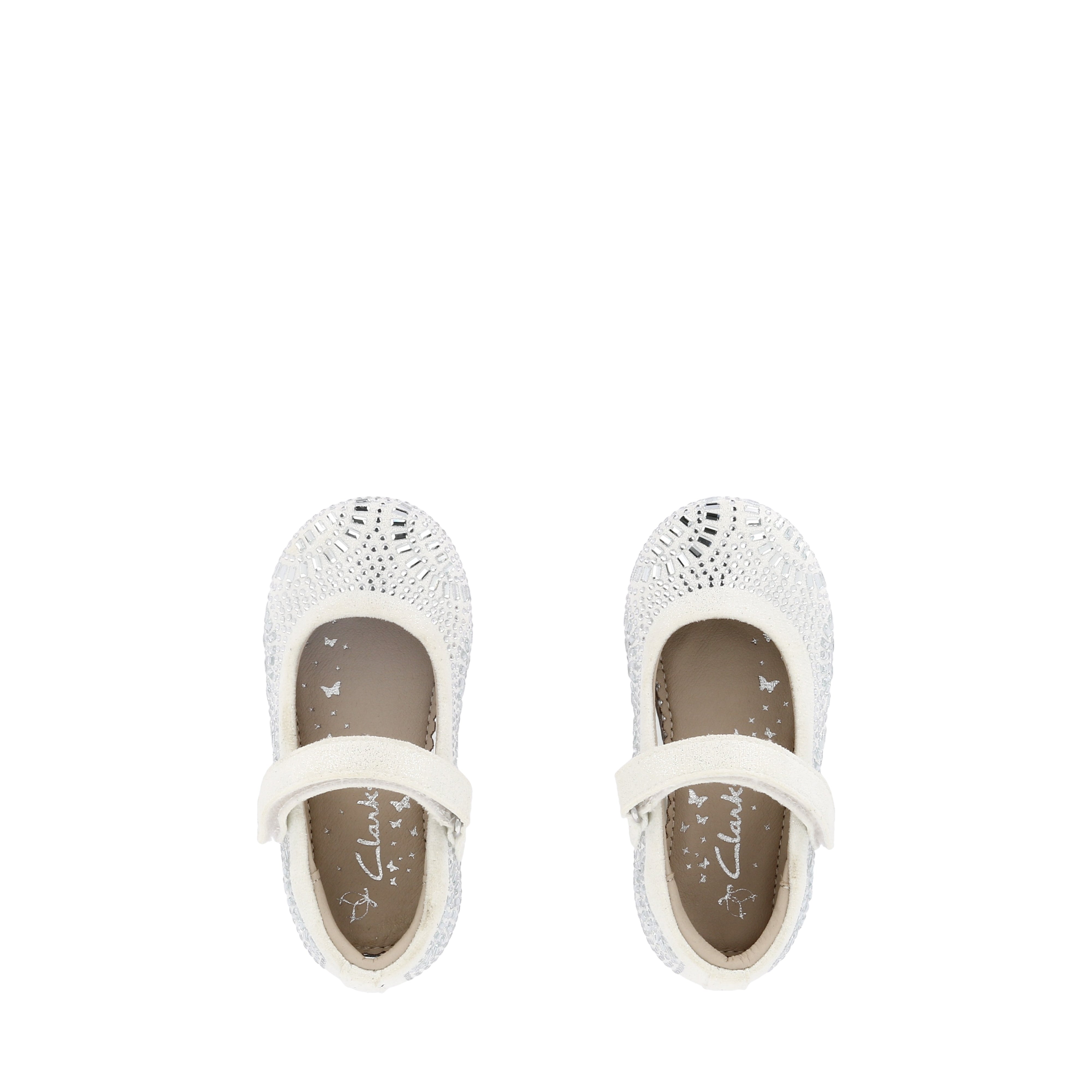 AURORA II JNR E WHITE SHIMMER Sneakers - Girls' Lightweight Running Shoes for School & Sports | Perfect for Gym, Jogging, and Daily Wear