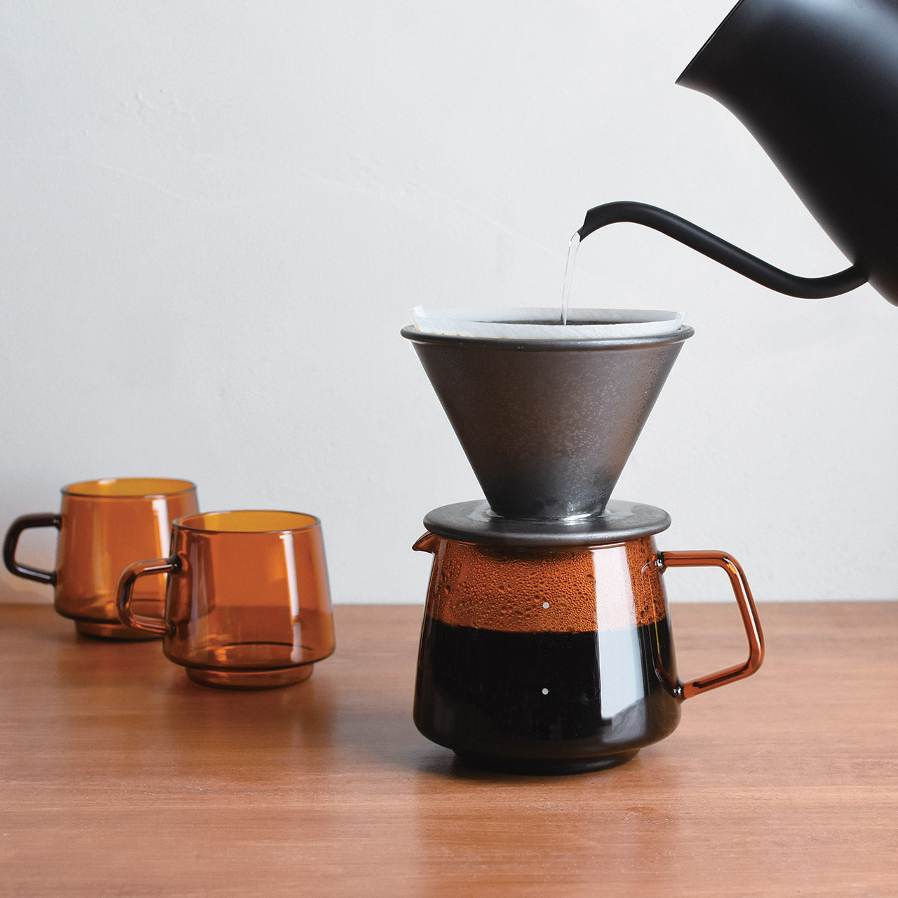 Kinto Sepia Ceramic Mug 340ml - Elegant Coffee & Tea Cup for Home, Office, and Cafe Use