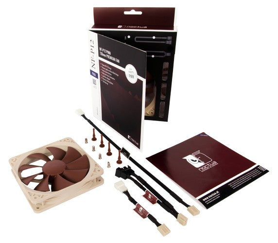 Noctua NF-P12 PWM 120mm Premium Quiet Cooling Fan - High Performance PC Case & CPU Cooler for Gaming, Workstations & Silent Builds