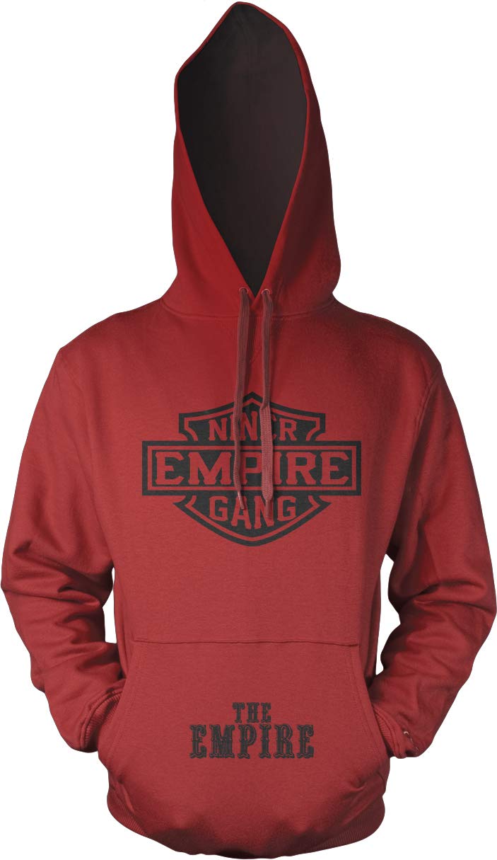Niner Empire Gang Red Hoodie - Stylish & Comfortable Pullover for Men & Women | Perfect for Streetwear, Casual Outfits & Urban Fashion