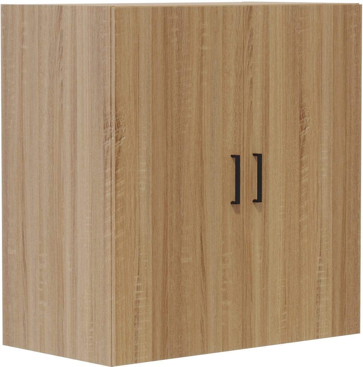 Safco Mirella Wood Door Storage Cabinet with Adjustable Shelves - White Finish [MRWDC] - Perfect for Office, Home, or Classroom Organization