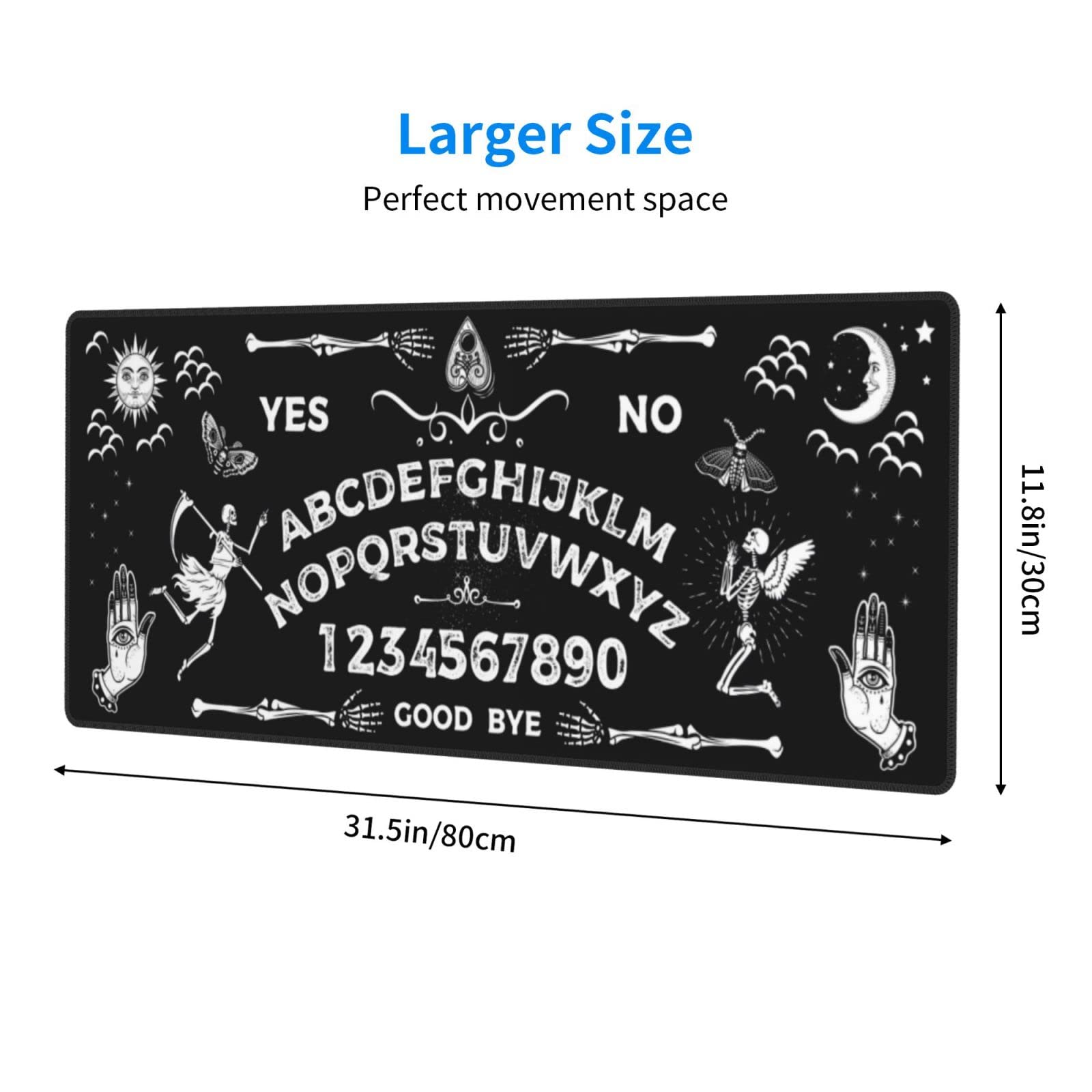 Gothic Gaming Mouse Pad - Extra Large Extended XL Desk Mat (31.5