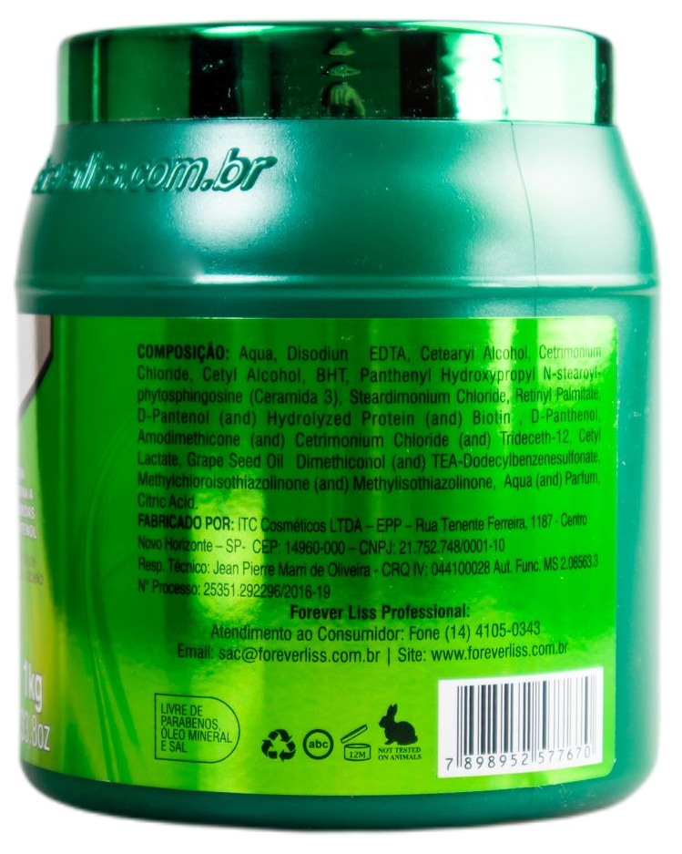 Forever Liss Accelerated Grow Hair Mask - 1kg Herbal Treatment for Hair Growth & Repair | Deep Conditioning for Dry, Damaged Hair at Home or Salon
