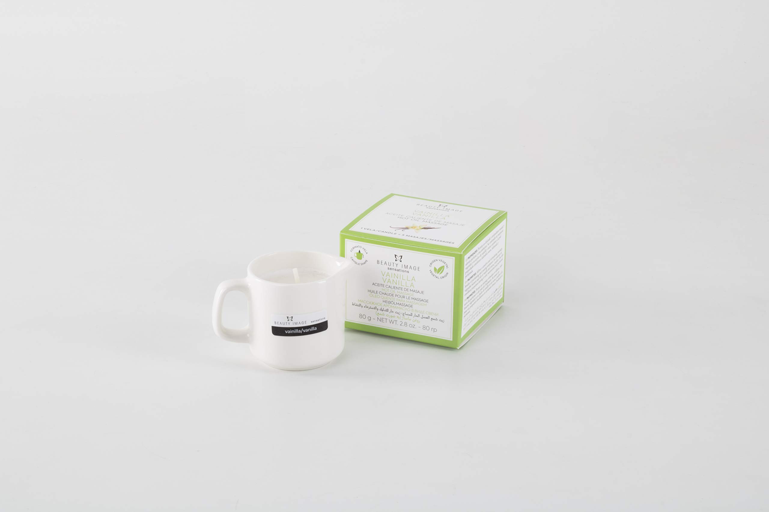 Vanilla Scented Hot Oil Massage Candle for Relaxation - Aromatherapy Spa Gift for Couples, Perfect for Romantic Nights & Stress Relief
