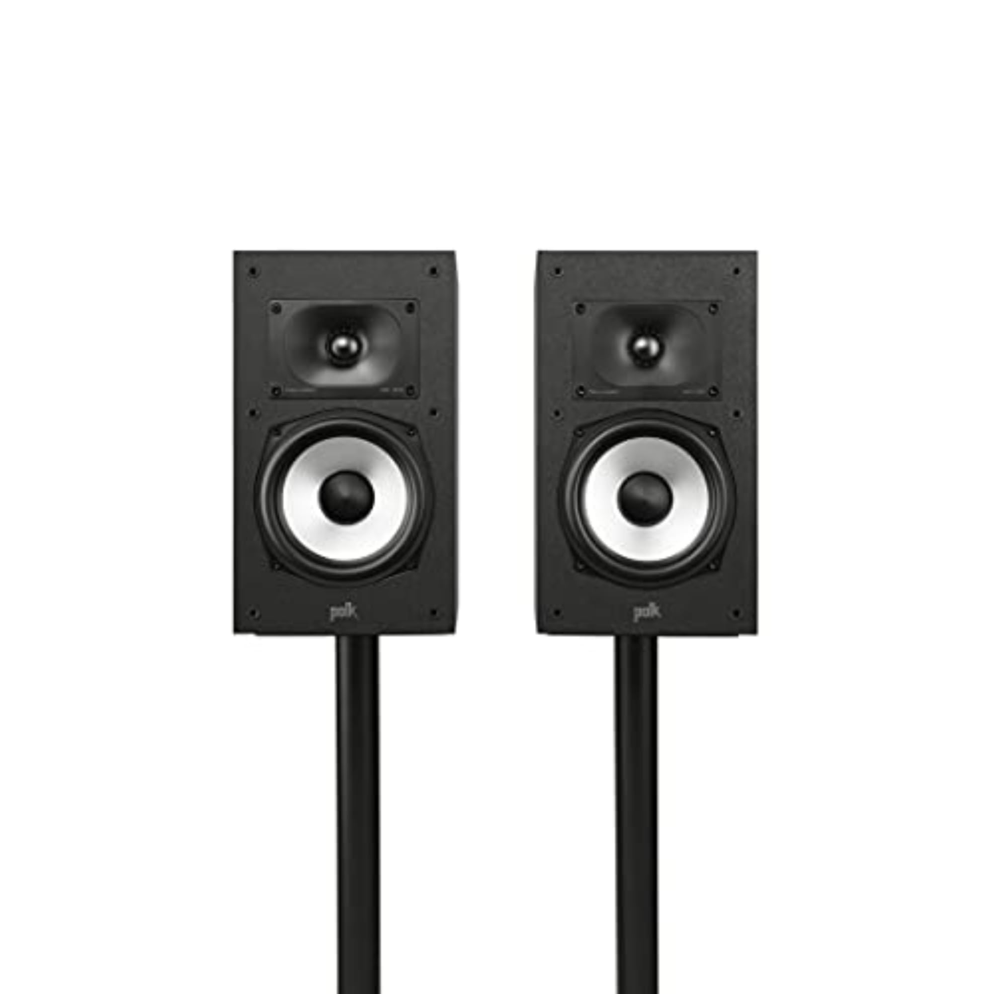 Polk Monitor XT20 Bookshelf Speakers (Pair) - Hi-Res Audio Certified, Dolby Atmos & DTS:X Compatible, 1