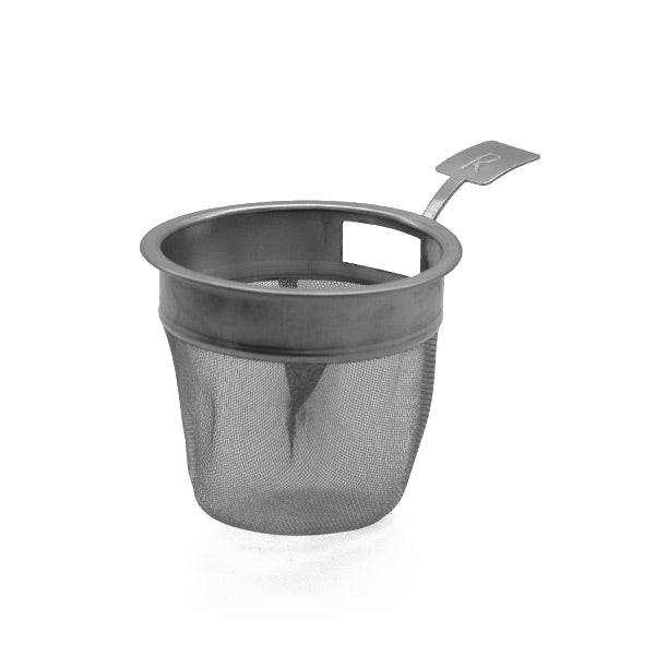 Stainless Steel Teapot Infuser with Handle - 4 Cup Loose Leaf Tea Strainer for Hot & Iced Tea - Perfect for Home, Office, or Gift Giving