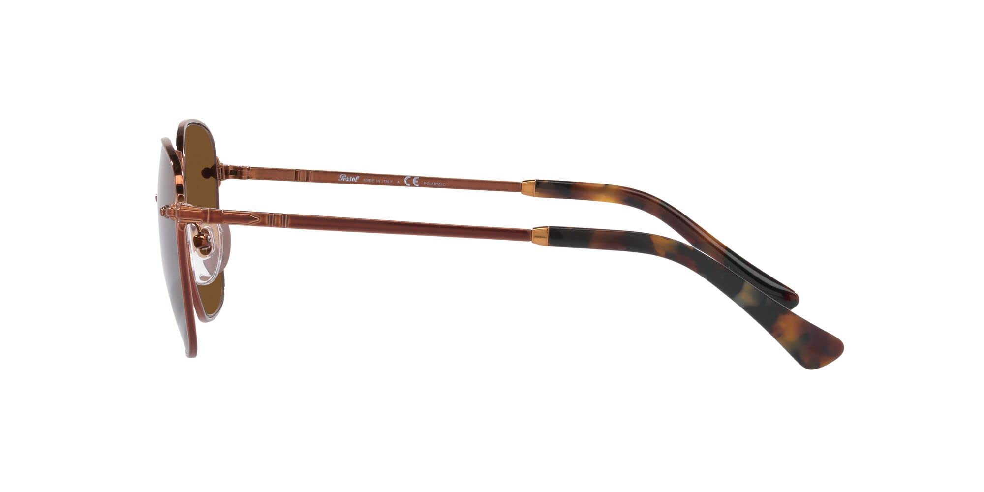 Persol PO2490S Square Sunglasses for Men & Women - Classic UV Protection Polarized Lenses - Perfect for Driving, Travel & Outdoor Activities