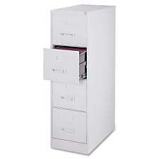 Lorell LLR88038 Vertical File Cabinet - 2-Drawer Letter Size Metal Filing Cabinet for Office & Home Organization, Document Storage Solution