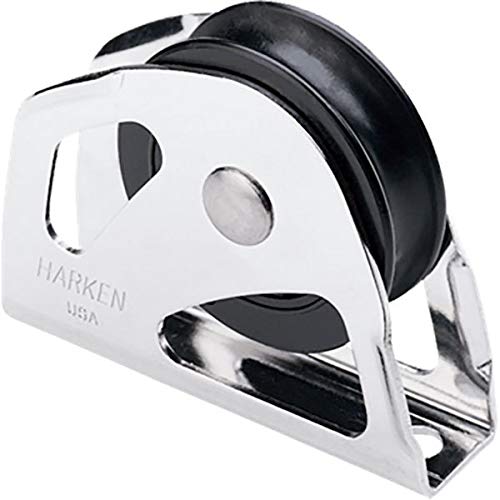 Harken 44mm Mastbase Halyard Lead Blocks - Heavy Duty Sailboat Rigging Blocks for Smooth Halyard Control | Perfect for Sailboats, Yachts, and Marine Applications