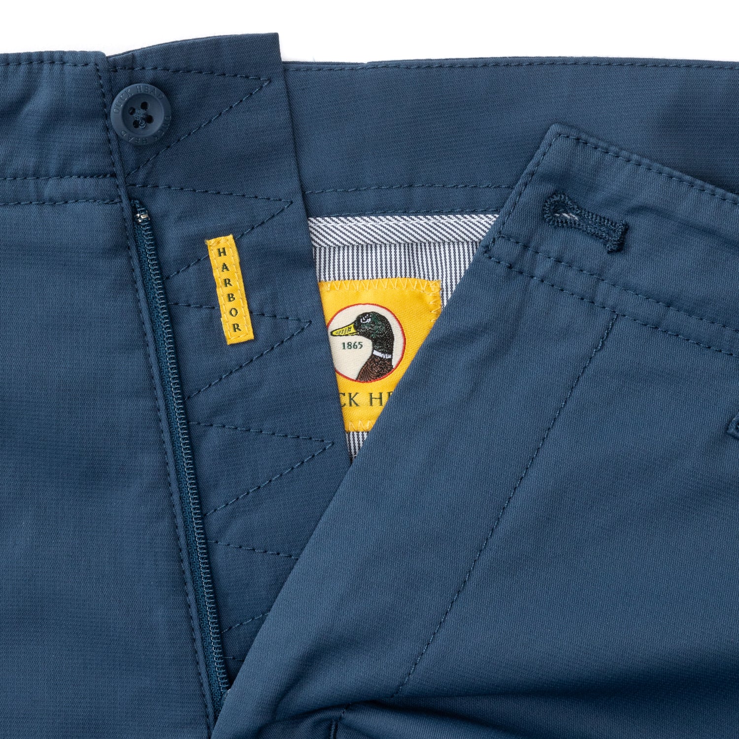 Harbor Performance Chino Pants for Men - Dark Indigo Wash, Comfortable Stretch, Business Casual & Travel | Office Wear, Weekend Outfits, Smart Casual Looks