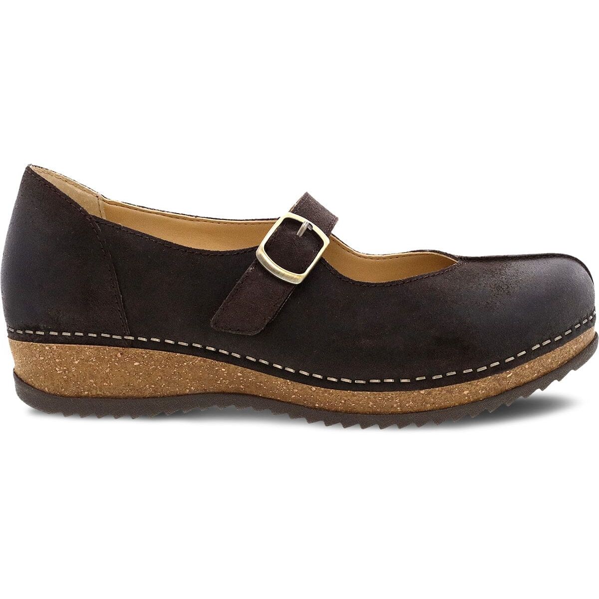 DANSKO MIKA Burnished Suede Shoes - Women's Comfort Slip-On Clogs for Nurses & Healthcare Professionals - Final Sale