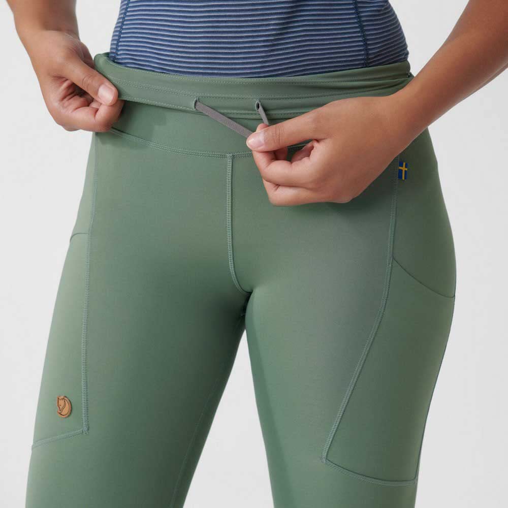 Fjällräven Women's Abisko Hiking Tights - Lightweight, Quick-Dry & Stretchable for Outdoor Adventures & Travel