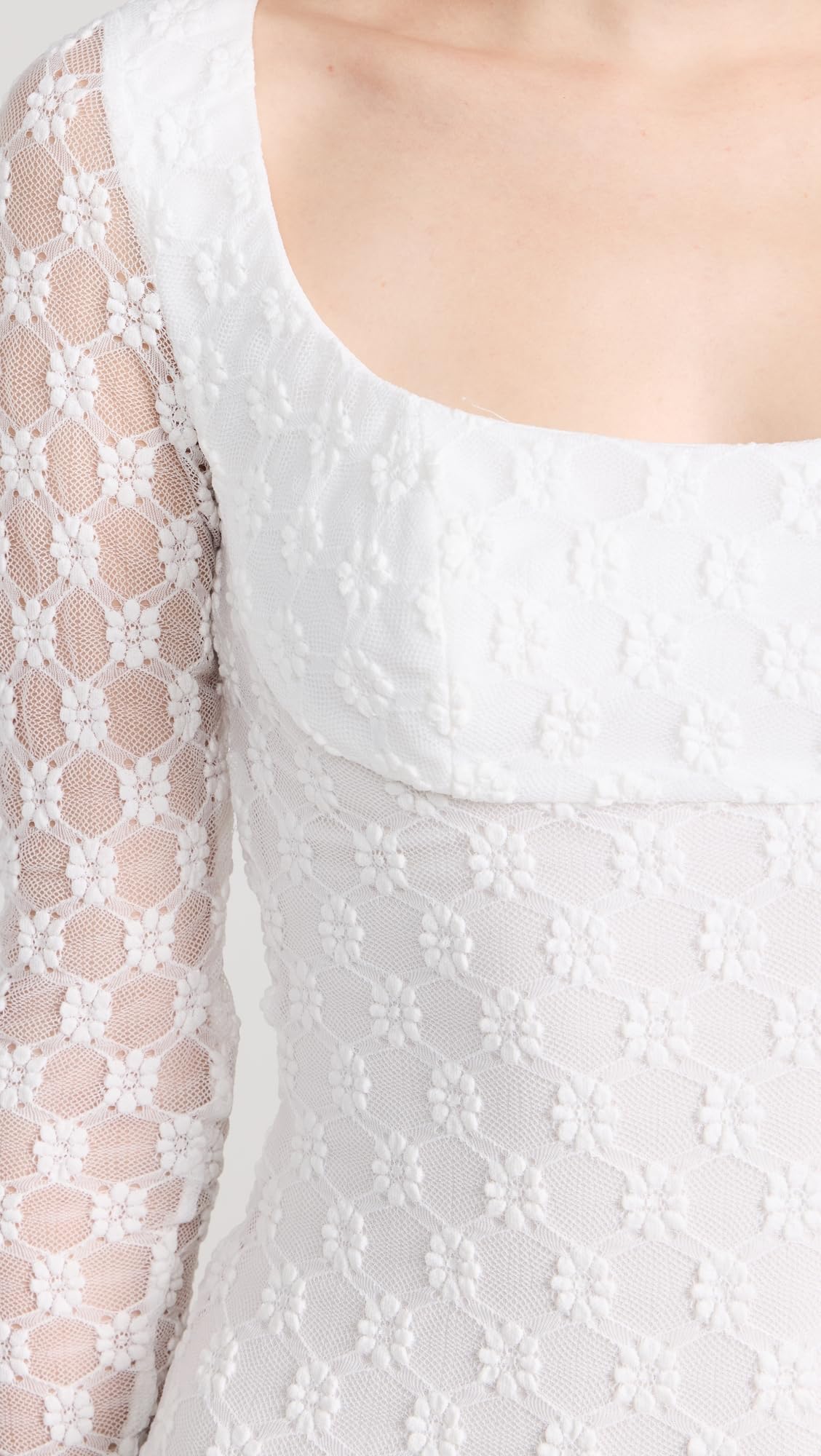 Bardot Women's Adoni Lace Midi Dress - Elegant Floral Lace Cocktail Dress for Party, Wedding & Special Occasions