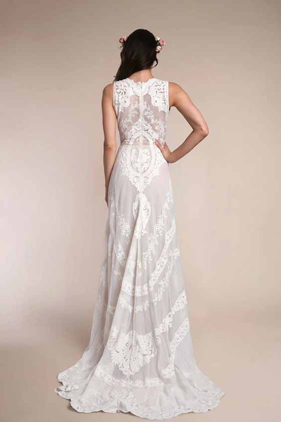 Lotus Threads Contra Gown - Elegant Floral Print Maxi Dress for Women | Perfect for Weddings, Parties & Special Occasions