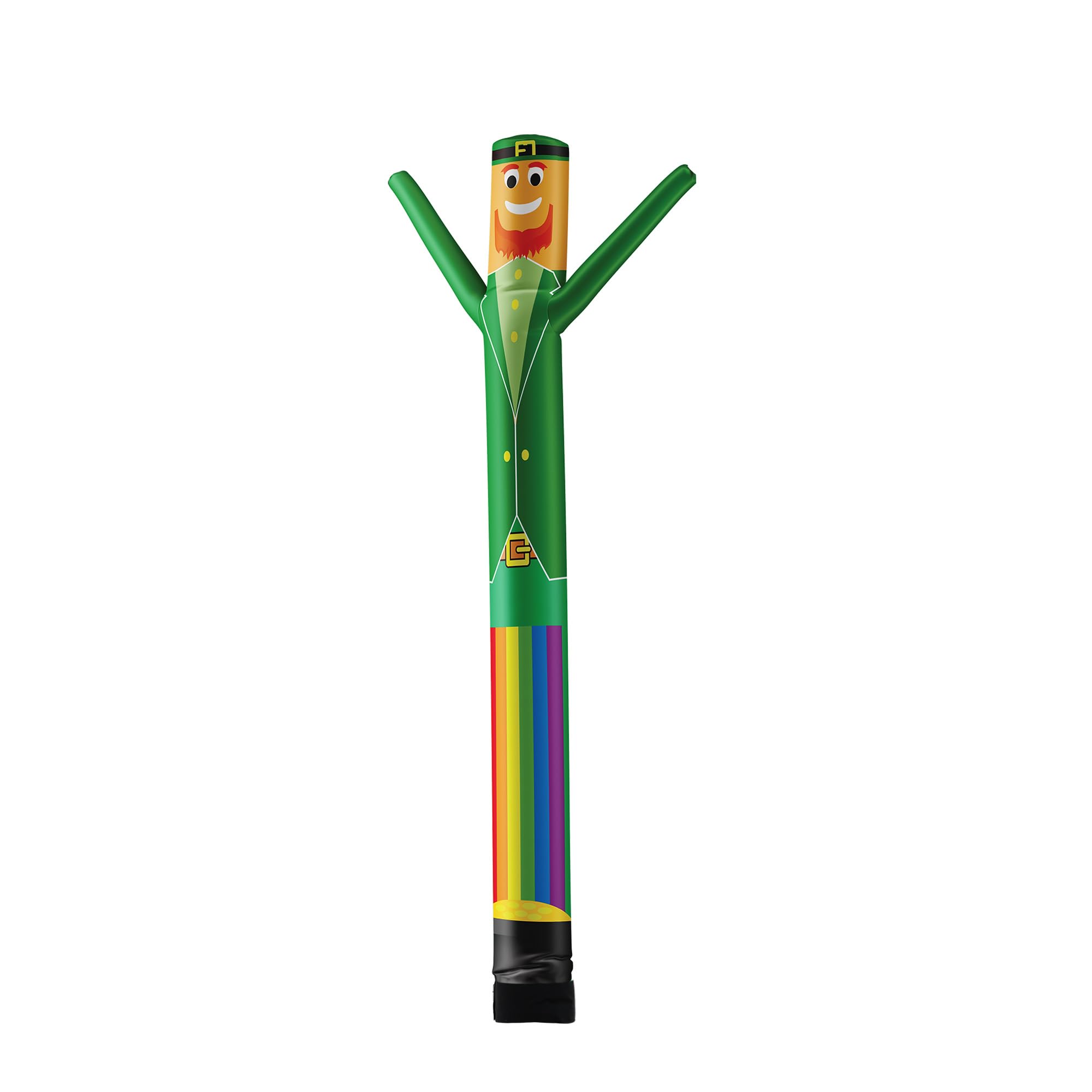 20ft Tall St. Patrick's Day Inflatable Air Dancer - Wacky Waving Leprechaun Tube Man for Business Promotions & Events - Outdoor Advertising Decor (Blower Not Included) - Perfect for Car Dealerships, Grand Openings & Holiday Celebrations