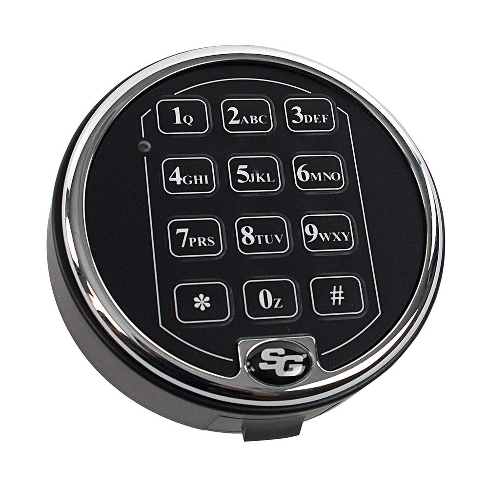 Sargent & Greenleaf S&G Model 1006-108 Spartan PivotBolt Electronic Safe Lock Kit - High Security EMP Resistant Keypad Lock for Gun Safes & Home Security - Perfect for Firearms, Jewelry & Document Protection