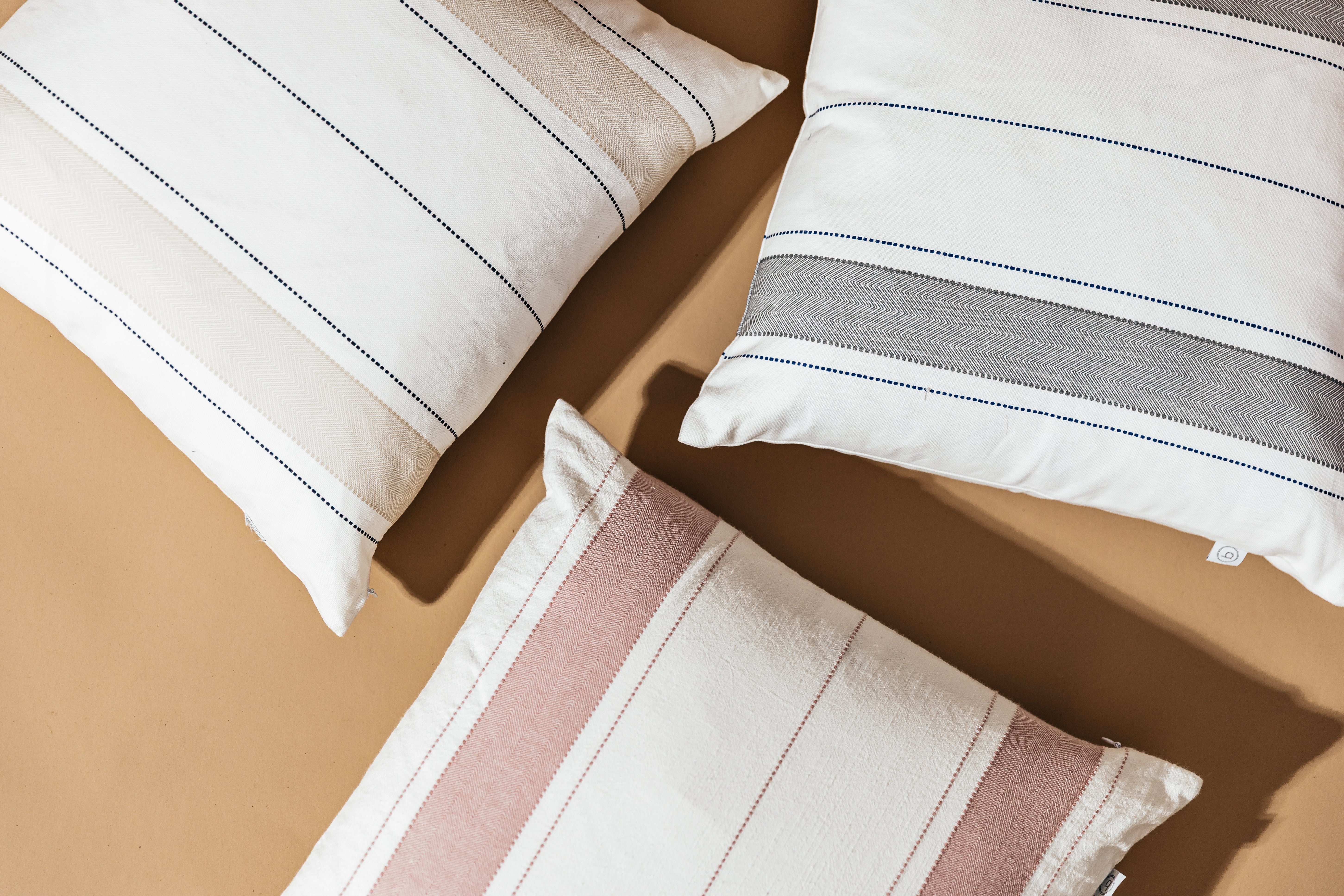 Ethan Medium Pillow Cover - Soft & Breathable Cotton Pillowcase for Home Decor, Bedroom, Living Room, Sofa - 20x26 Inches, White