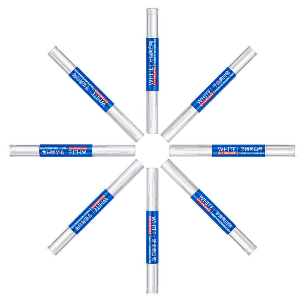 Teeth Whitening Pen with Gel - Stain Remover & Intensive Cleaning for Brighter Smile - Mint Flavor (1 Pack) - Perfect for Travel, Home Use & Quick Touch-Ups