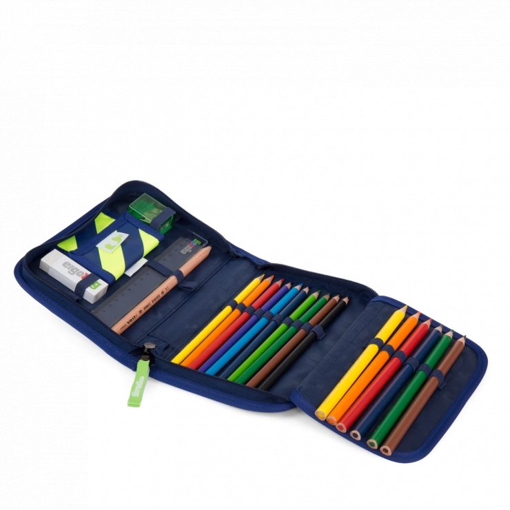 Ergobag Hard Pencil Case - Durable School & Office Supplies for Students & Professionals | Perfect for Backpacks, Desks & Travel Organization