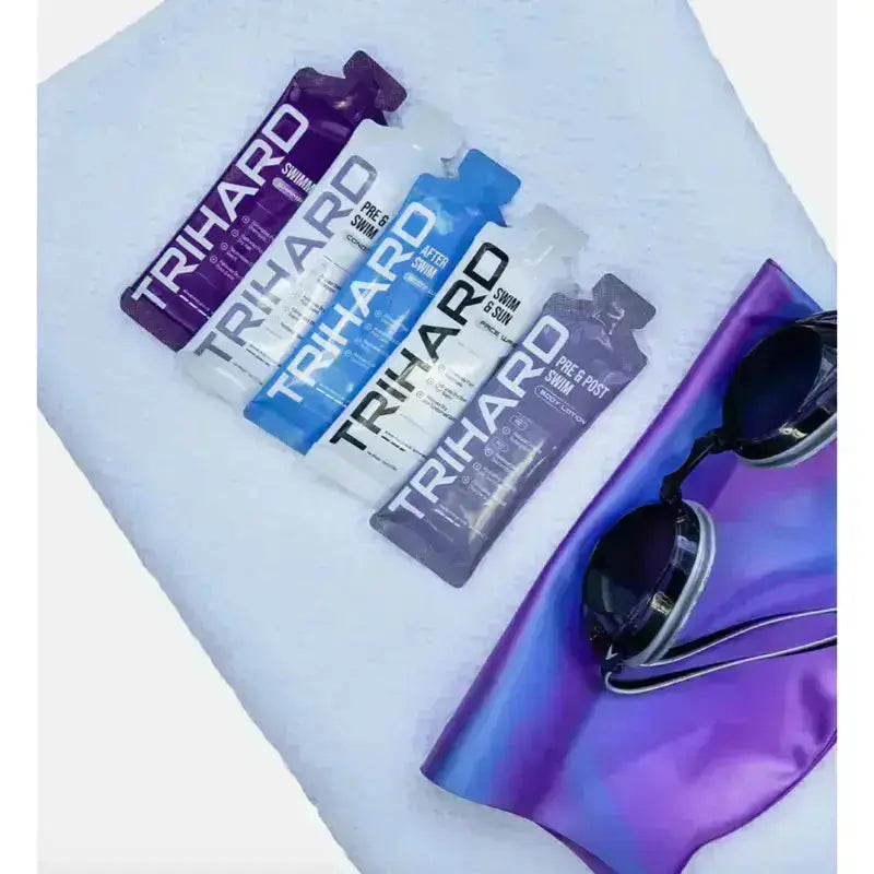 Professional Swimmer Body Care Kit - Single Use Pool Essentials for Swim Training & Competition | Ideal for Athletes, Coaches & Swim Teams