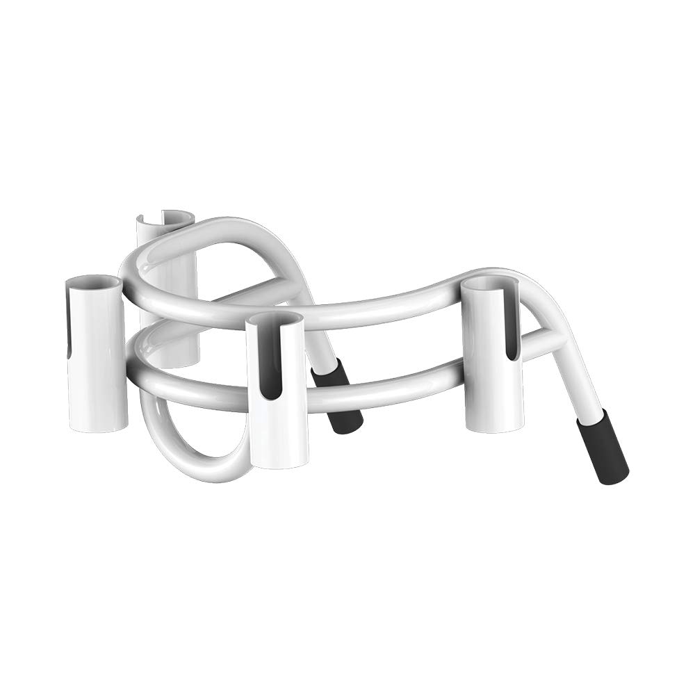 BOTE Aluminum Fishing & Hunting Rod Holder Rack - Compatible with iSUP, Kayak, Hard SUP, Micro Skiff & Stand Up Paddle Boards - Cooler & Bucket Mount Accessory (Multiple Colors) - Perfect for Kayak Fishing, SUP Adventures & Outdoor Water Sports