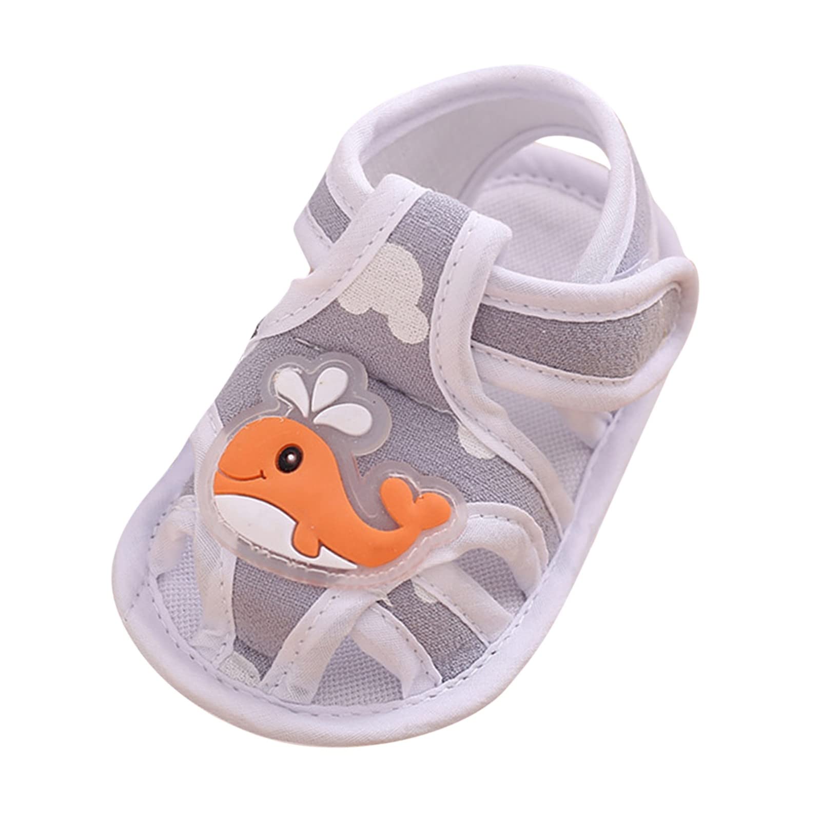**Boys & Girls Slide-On Sandals Size 4 - Comfortable Baby & Toddler Flat Sandals for Summer Play, Beach, Pool & Outdoor Activities**