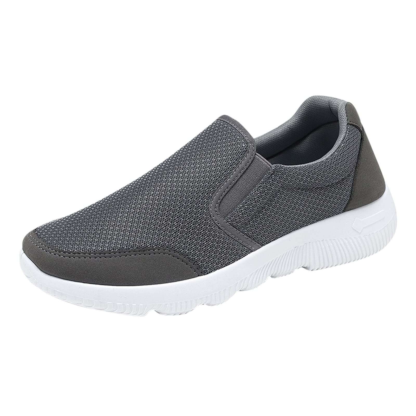 **Women's Wide Width Size 11 Sneakers - Fashionable Slip-On Flat Shoes for Summer & Fall | Casual Walking, Work & Everyday Wear**
