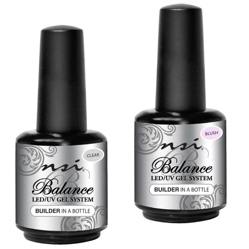 NSI Builder Gel in a Bottle - Professional Nail Strengthening Gel for DIY & Salon Use - Perfect for Nail Extensions, Overlays & Natural Nail Protection