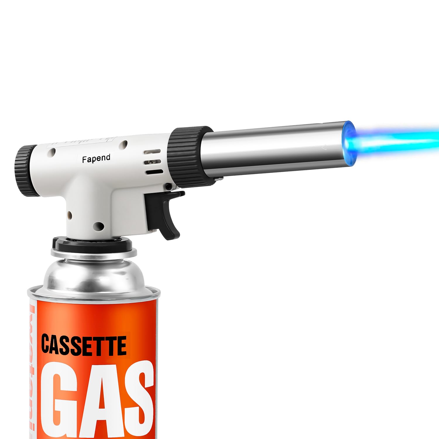 Professional Japanese Butane Kitchen Torch - Adjustable Flame Culinary Blowtorch for Creme Brulee, BBQ, Baking, Jewelry Making | Perfect for Home Chefs & Professional Kitchens