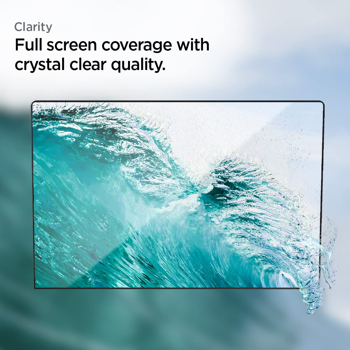 Spigen GlasTR Slim Tempered Glass Screen Protector for MacBook Pro 16 inch (M4 Pro/M4 Pro Max/M3/M2/M1 Series) - Anti-Scratch, Bubble-Free, HD Clarity for Work & Entertainment