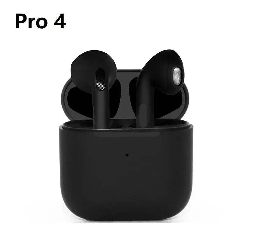 TWS Pro4 Wireless Bluetooth Earbuds - Mini In-Ear Headphones for iPhone & Android - Perfect for Running, Gaming & Music | Sweatproof Sport Earphones for Gym & Workout