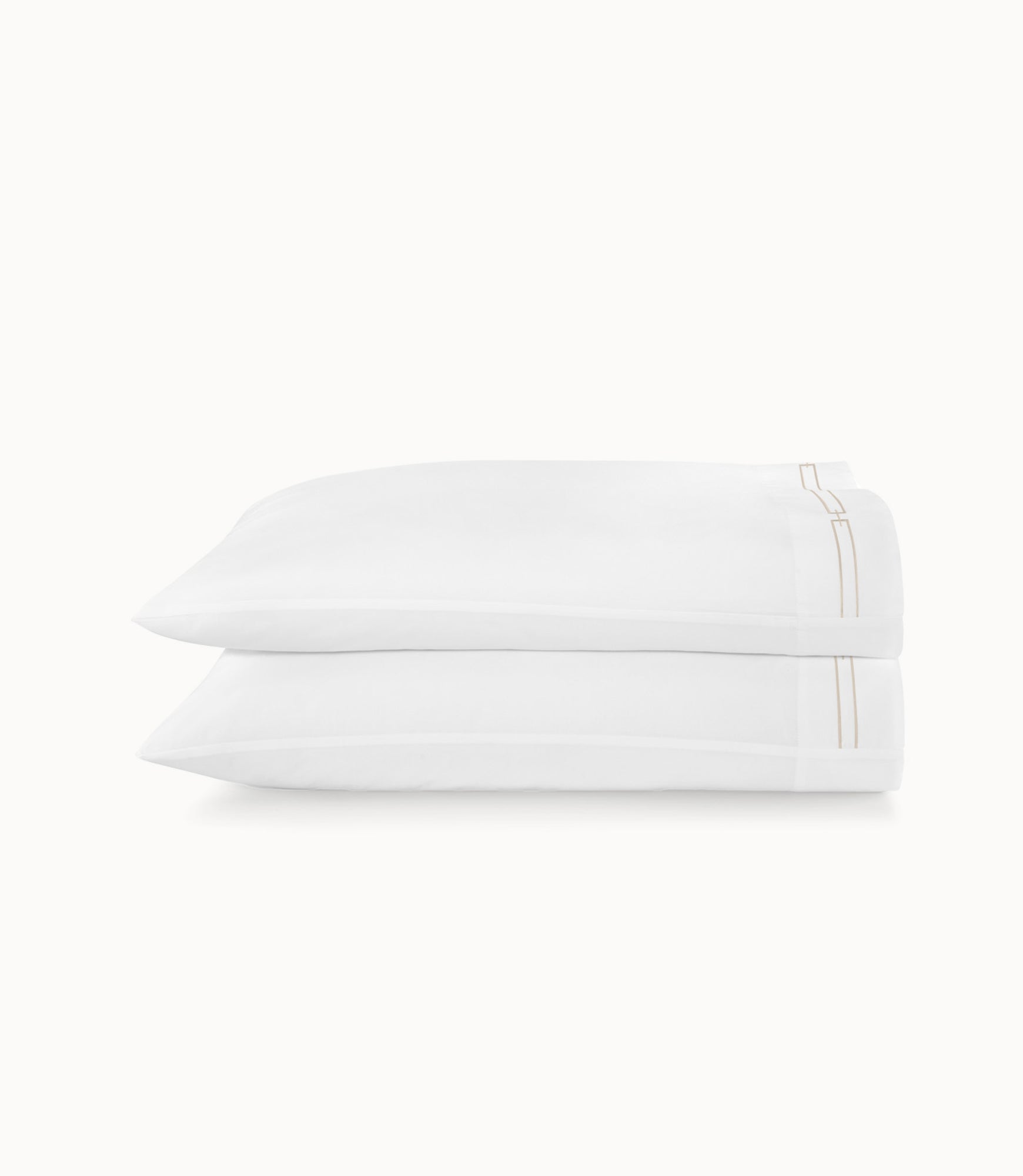 Luxury Stanza Sateen Pillowcases - Soft 100% Cotton Pillow Covers for Bedroom, Queen Size (Set of 2) - Perfect for Home, Hotel & Airbnb Use
