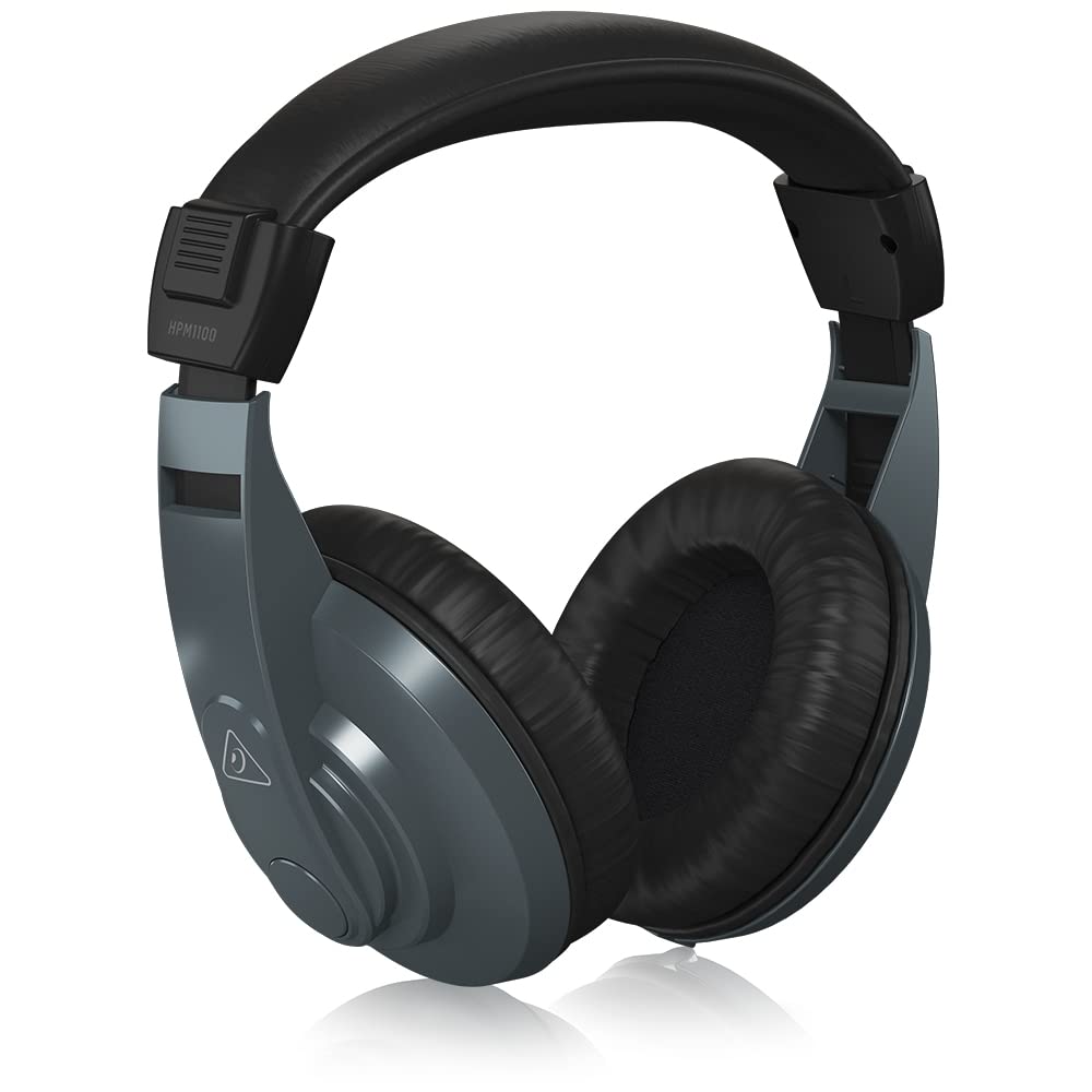 Behringer HPM1100 Professional Studio Headphones - High-Quality Sound for Music Production, DJing & Gaming - Noise Isolation & Comfortable Fit