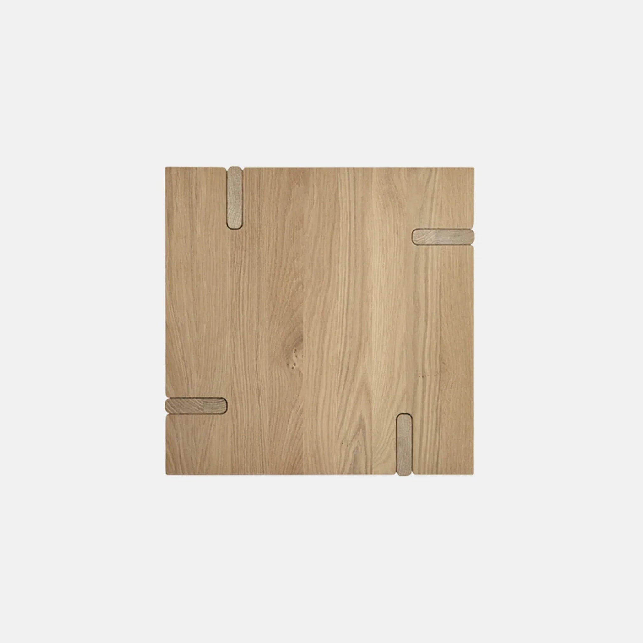 OYOY OY Square Side Table - Natural Wood High End Table for Living Room, Bedroom & Office | Modern Scandinavian Furniture for Home Decor