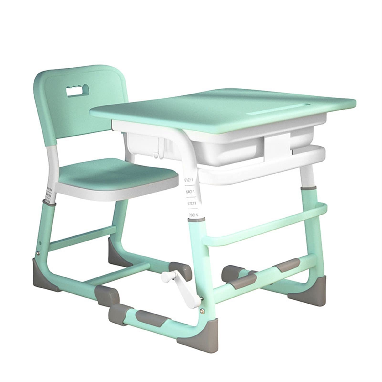 Adjustable Kids Study Desk and Chair Set - Ergonomic Homework Writing Table for Children, Primary School Students | Perfect for Home, Classroom & Online Learning